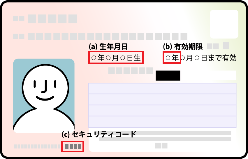 照合番号B_券面箇所